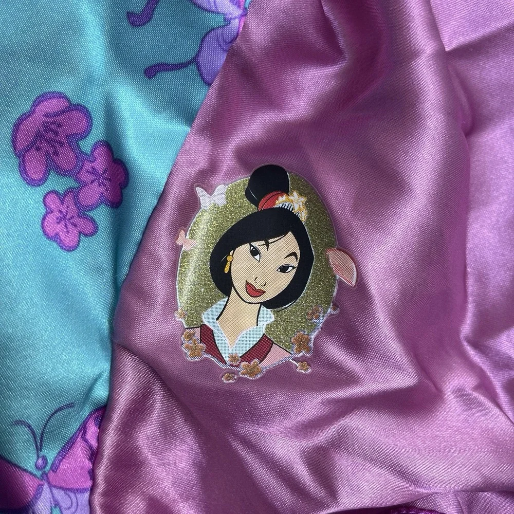 Disney Store Mulan Costume Dress Kids Size 6/6X Halloween Hanfu Princess Y2K era